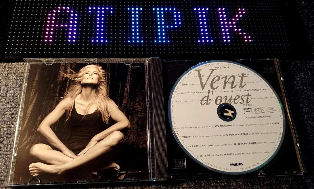 💿 Sylvie Vartan - Vent D’ouest - Rare CD Vintage Philips 90’s Indispensable 💕 – photo 3